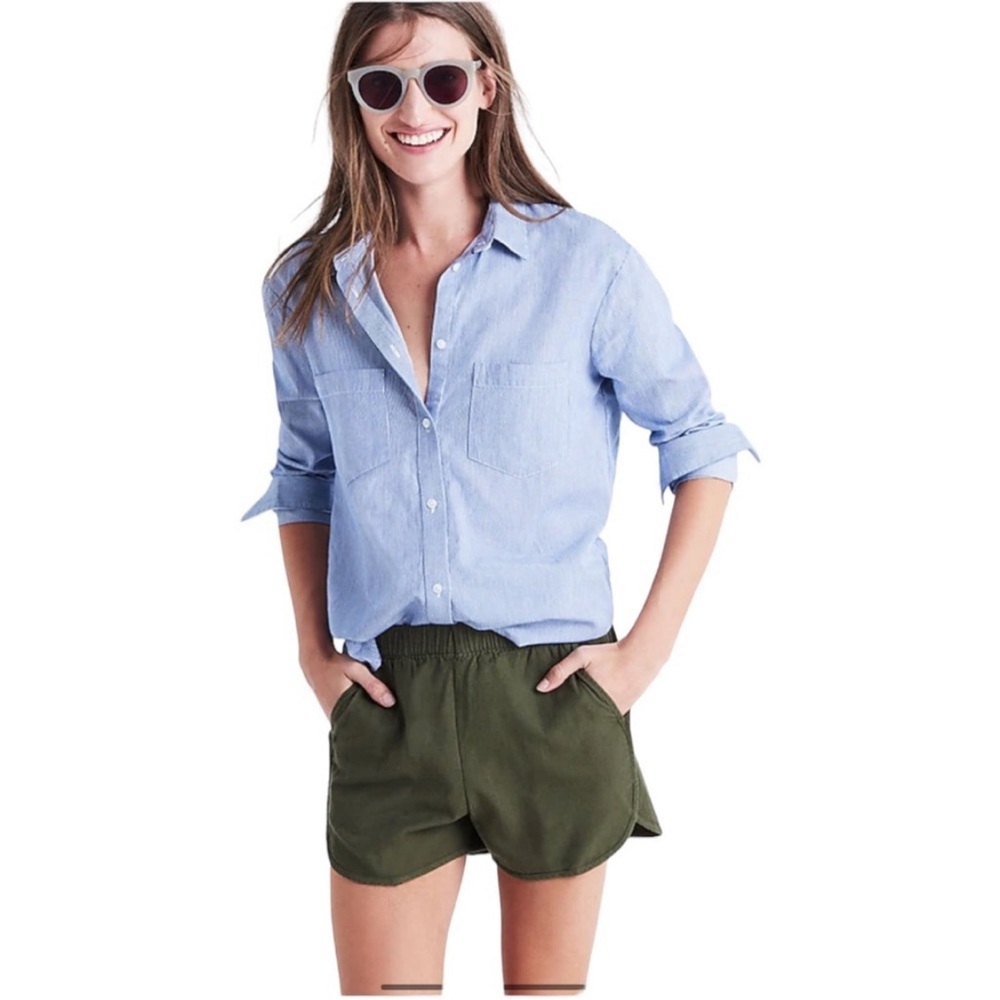 EUC Madewell Pull-On Shorts Green Size XXS